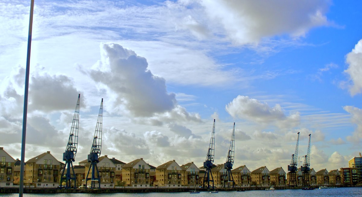 Fotografia Royal Victoria Docks w Londynie